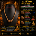 Lakshmi Prosperity Combo – 5 Mukhi Mala + 7 Mukhi + 6 Mukhi | Energized in Kashi