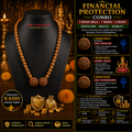 Financial Protection Combo – 5 Mukhi Mala + 7 Mukhi + 5 Mukhi | Energized in Kashi