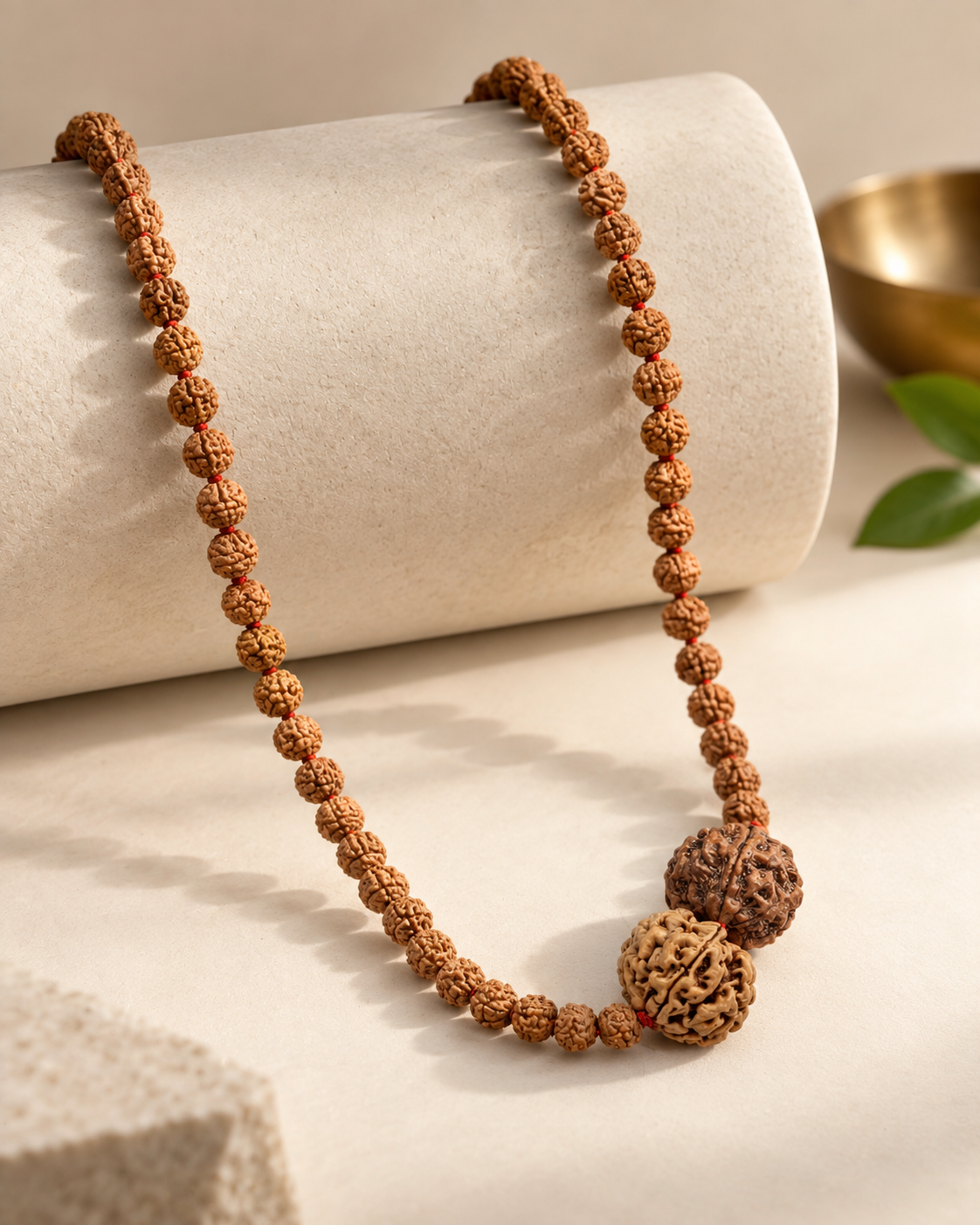Siddha Business Growth (Dhanyog) Combo – 5 Mukhi Mala + 6 Mukhi Nepali + 7 Mukhi Nepali | Energized in Kashi