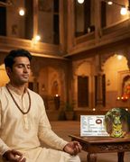 Siddha 5 Mukhi Rudraksha Mala ( Energized at Bhairav Temple, Kashi ) -Lab Certified